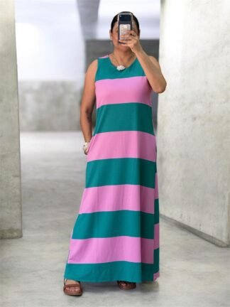 Vestido Bicolor moletinho