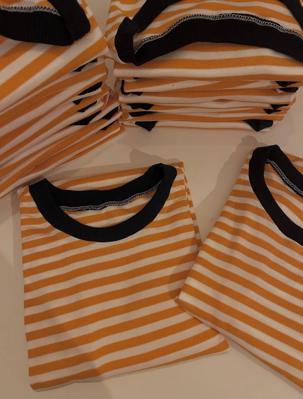 T-shirt Listrada em Algodão - Imagem 5